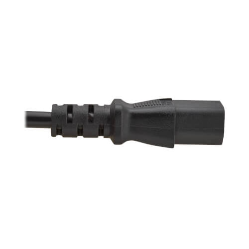 Eaton Netzkabel, IEC C13 auf IEC C14, 250 V, 10 A, 2 m, Schwarz