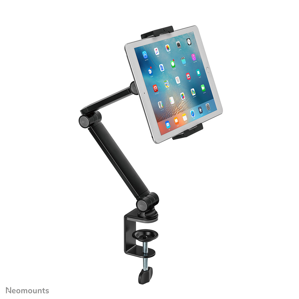 Neomounts Tablet-Arm (Tischklemme) – für 4,7–12,9" – Schwarz