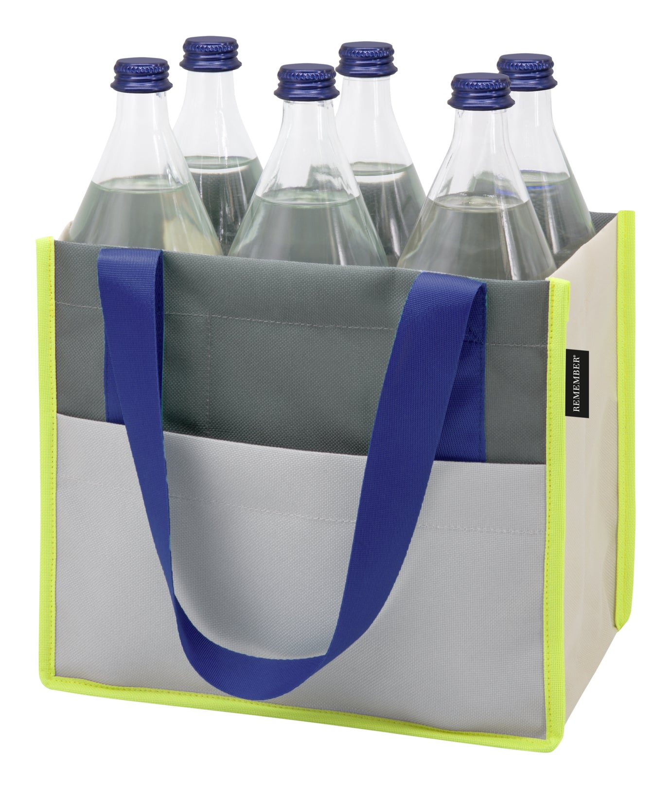 REMEMBER Stofftasche, Polyester, Ozeanblau, 240×180×270 mm