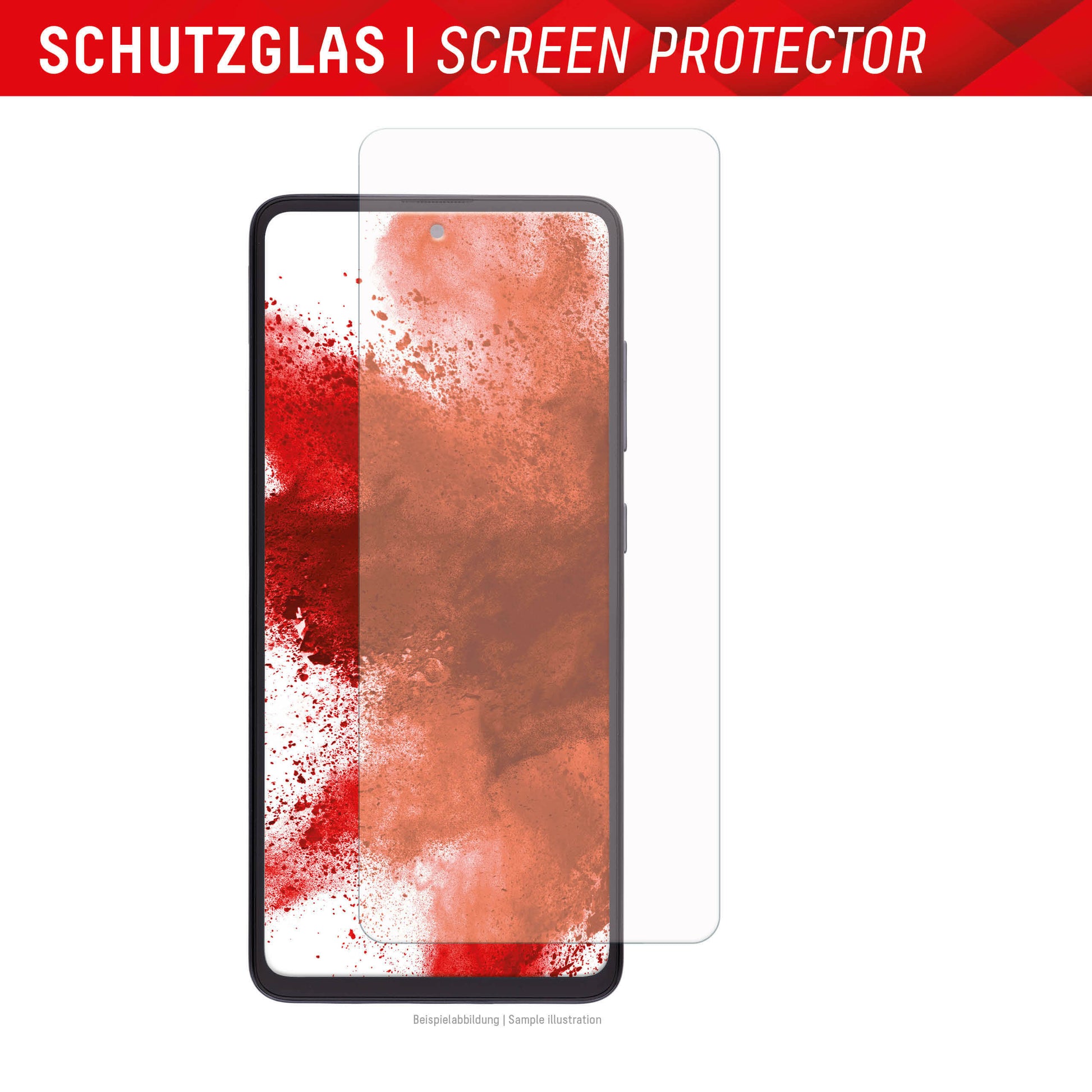 E.V.I. Displayschutz (Folie), 9H – für Galaxy A54 5G – mit Applikator