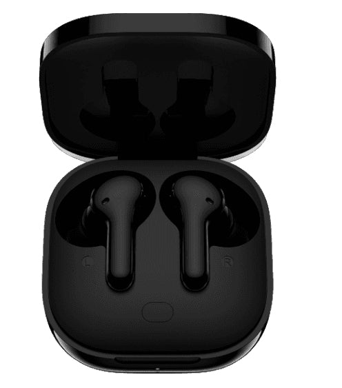 Boompods Bassline Compact TWS In-Ear – mit Ladecase, Schwarz, BT 5.0