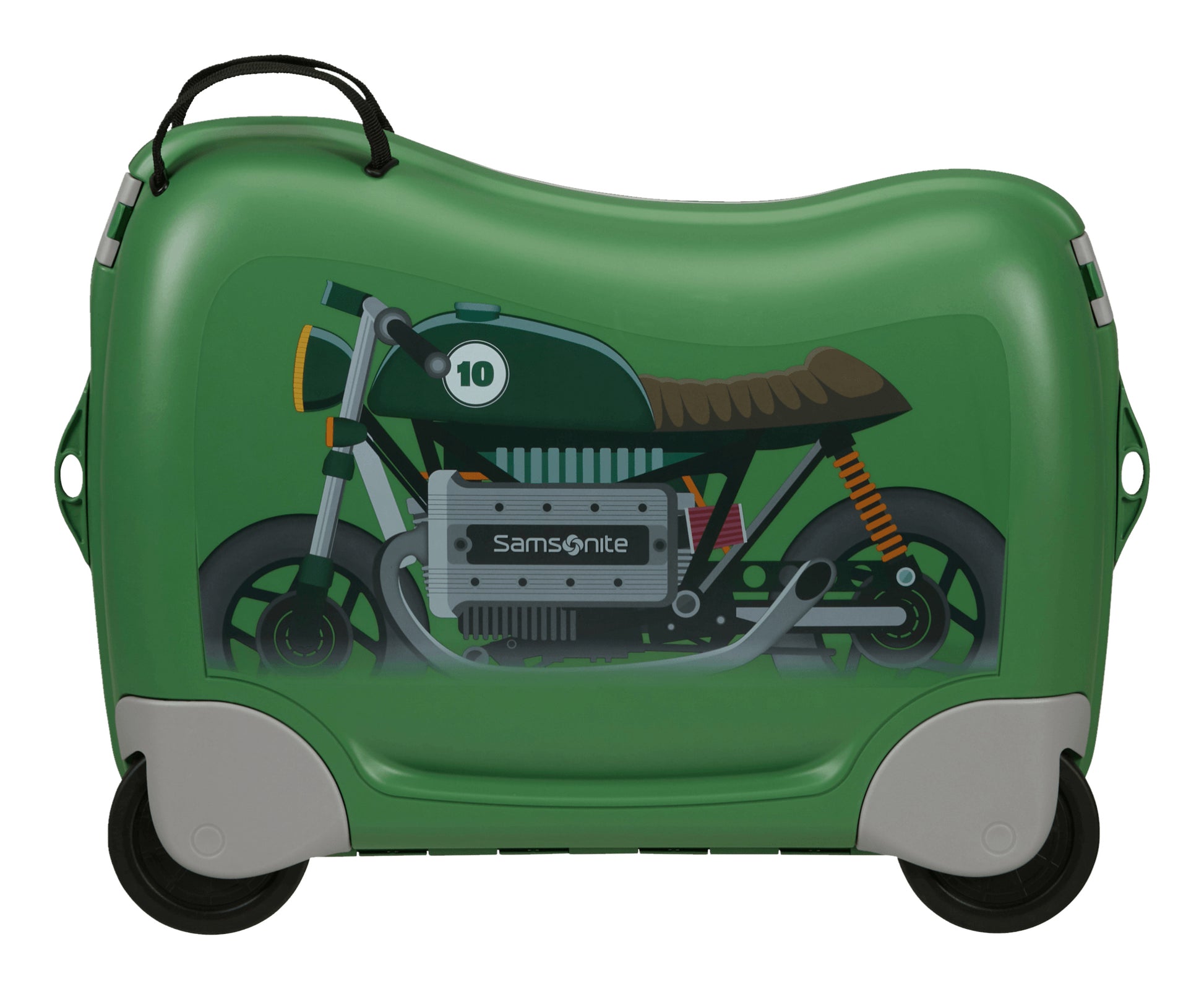 Samsonite Ride-on-Kindertrolley Dream2Go Rider Handgepäck – 30 l, PP, 4 Rollen, Motorbike, 52 × 38 × 21 cm