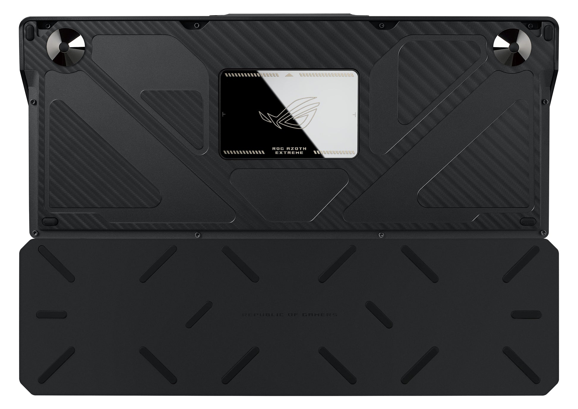 ASUS ROG Azoth Extreme – Tastatur, kabellos (Bluetooth/2,4 GHz), kabelgebunden (USB), CH-Layout (DE-CH)