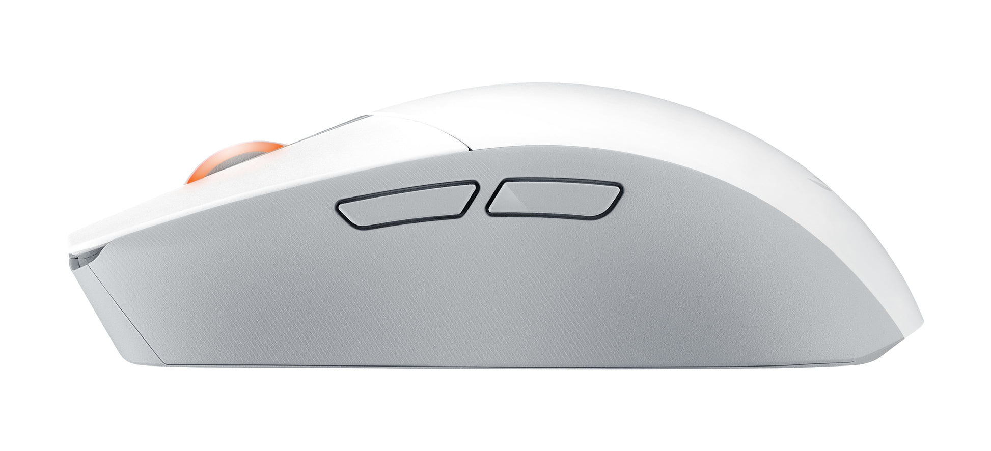 ASUS ROG Strix Impact III Wireless Gaming-Maus – kabellos, Bluetooth + 2,4 GHz, 36'000 dpi, beidhändig, weiss