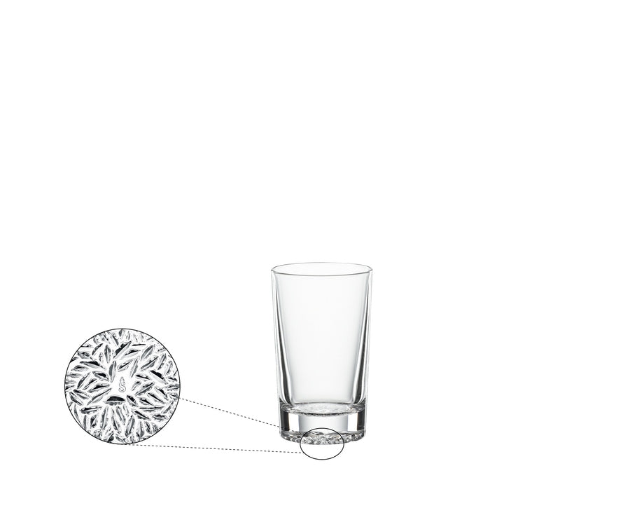 Spiegelau Longdrinkglas Lounge 2.0 – 4er Set, 247 ml, Ø 7,1 cm, Glas, Transparent, spülmaschinenfest