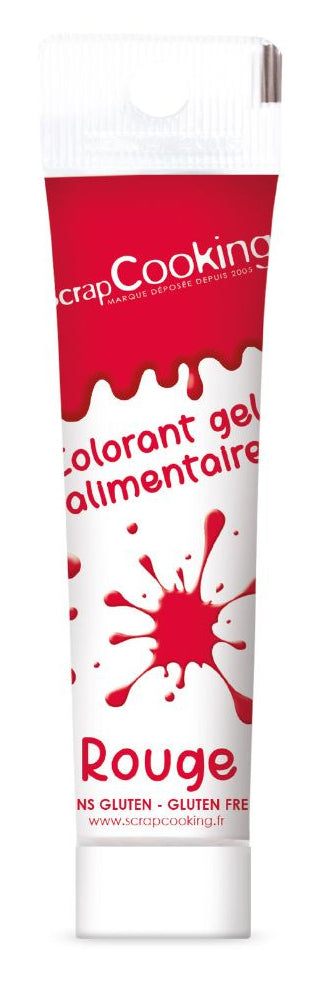 ScrapCooking Lebensmittelfarbe Rot Gel – 20 g