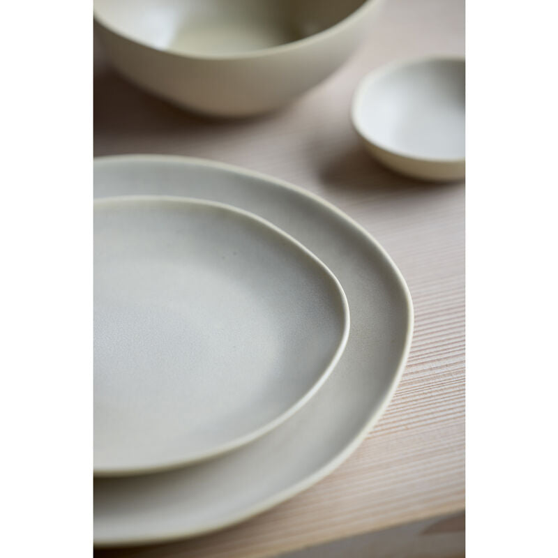 Villa Collection Speiseteller – Ø 27 cm, Steinzeug, Beige, spülmaschinenfest, mikrowellengeeignet