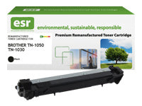 esr TN-1050 Schwarz Toner – Kompatibel – 1'000 Seiten – für Brother