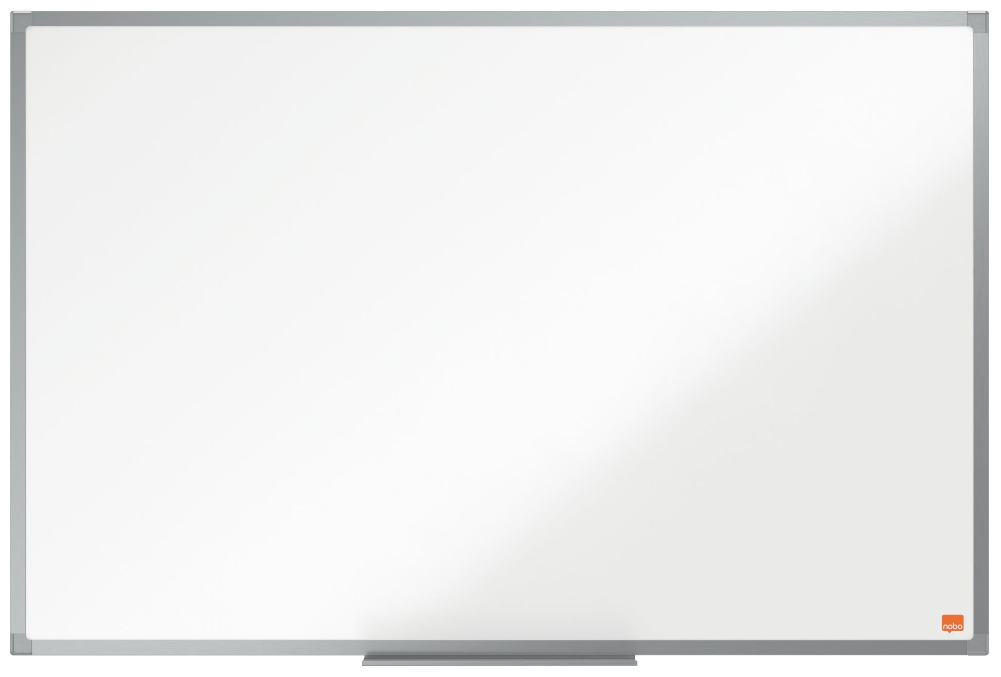 Nobo Whiteboard – 90 × 60 cm, lackierter Stahl, magnetisch, Aluminiumrahmen, Wandmontage