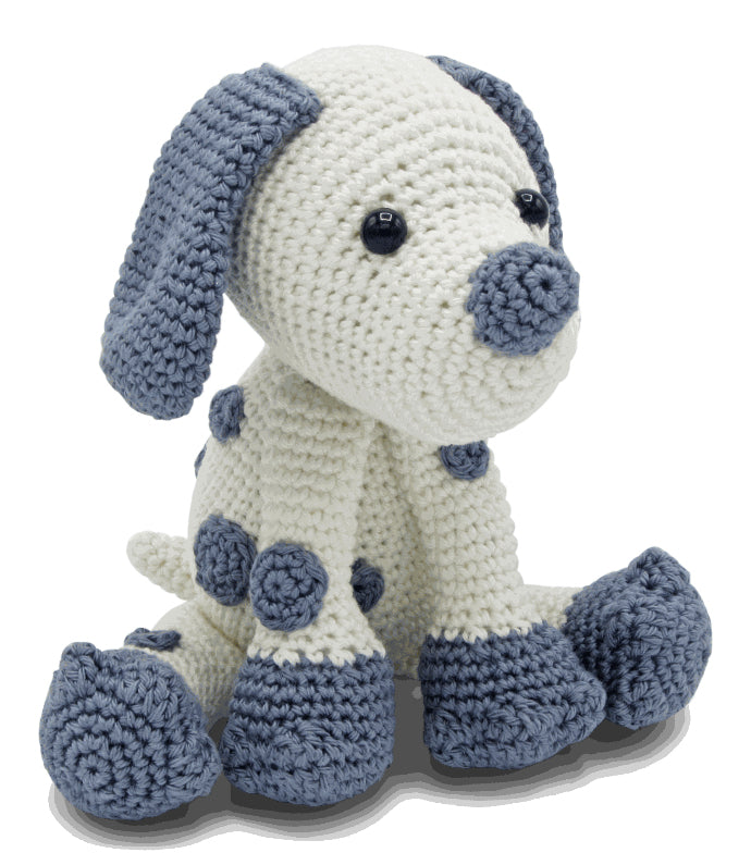 Hardicraft Häkelset Welpe Brix – ca. 20 cm – 100 % Baumwolle
