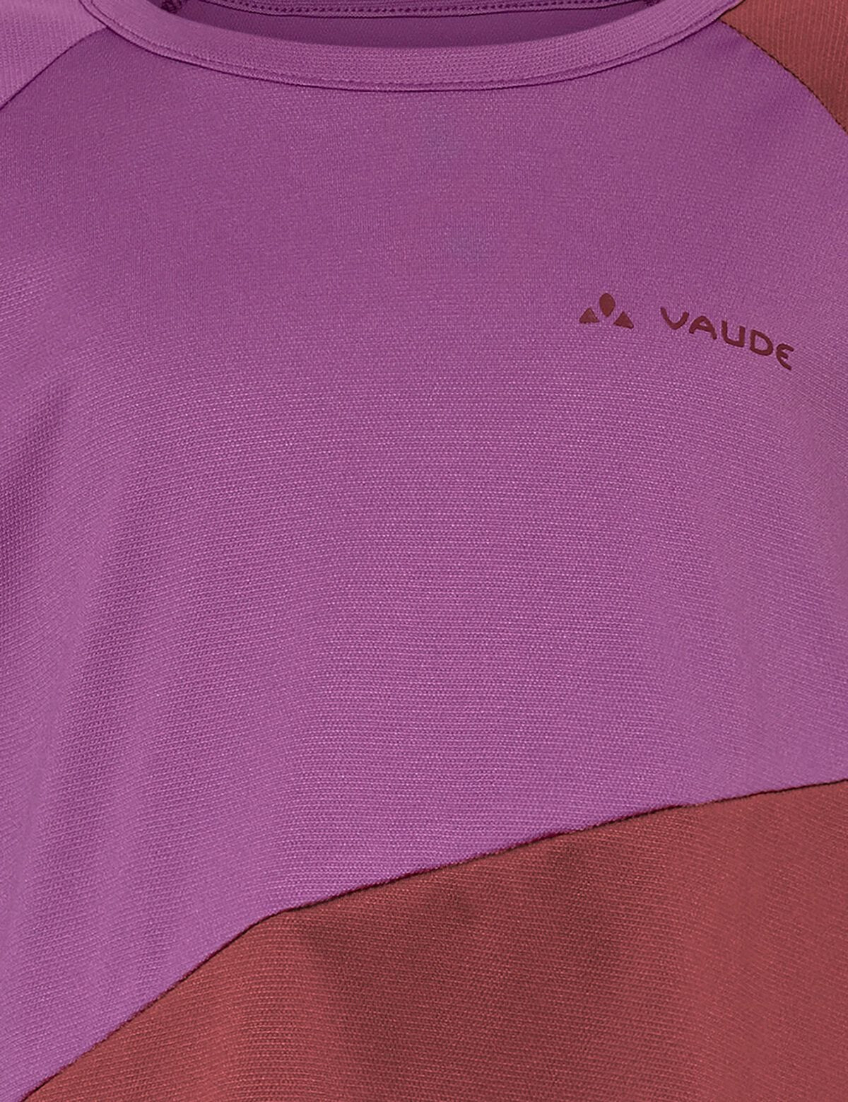 VAUDE Moab T-Shirt II – Kurzarm, Rundhals, reflektierend – Grösse 134–140 – Rot – 1 Stk.
