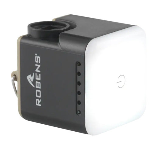 Robens Torrin 2in1 Akku-Luftpumpe – 2,4 Ah – 200 l/min, 0,65 bar – inkl. USB-Ladegerät