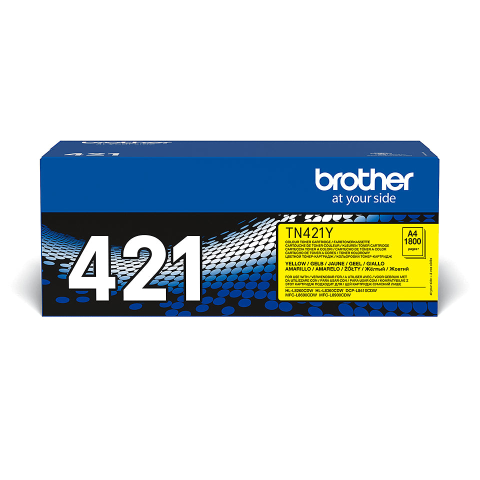 Brother Toner – Gelb, 1800 Seiten