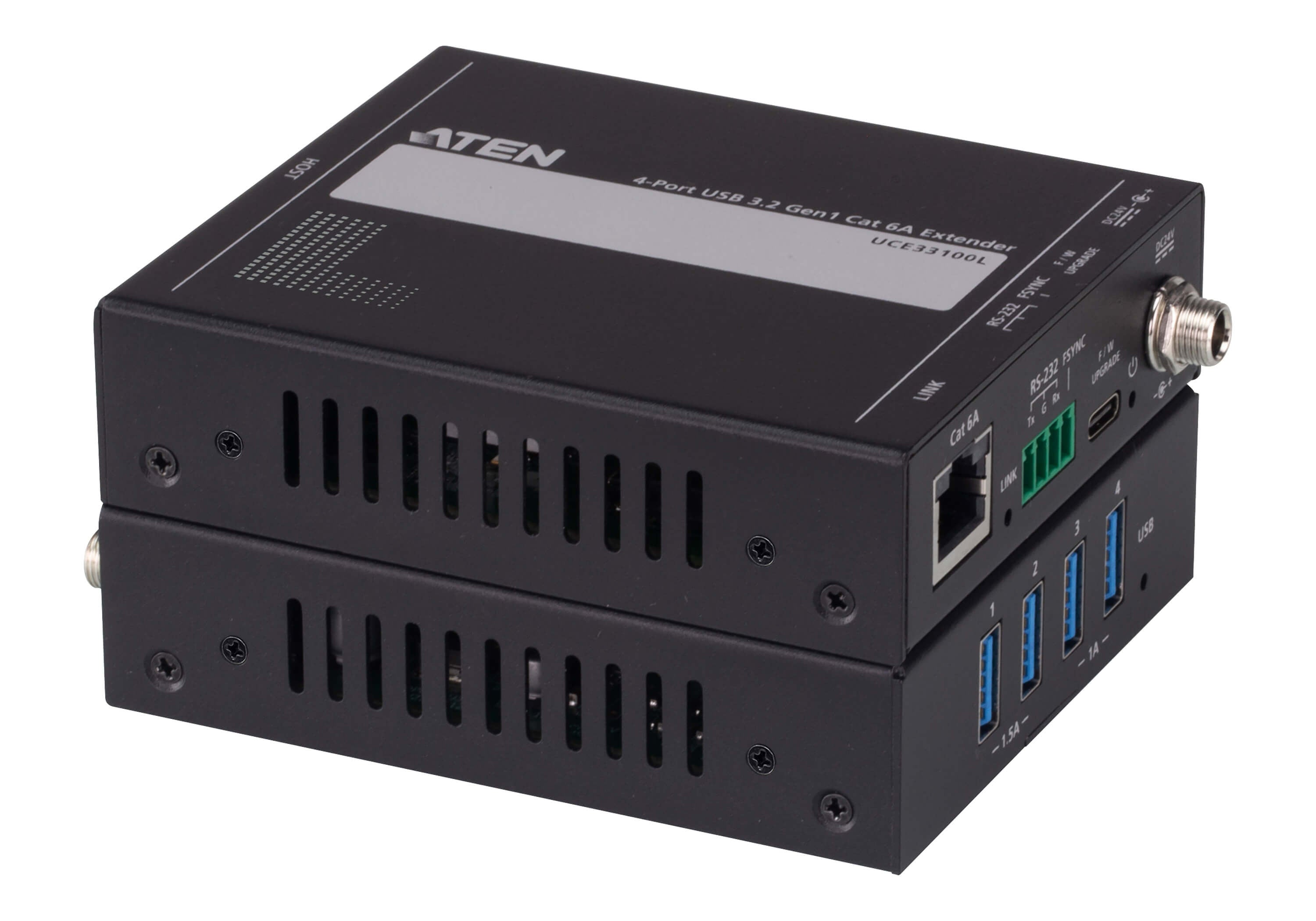 ATEN USB-A Verlängerungskabel (Stecker auf Buchse) – USB 3.2 Gen 1 (5 Gbit/s) – 100 m – für USB-Peripherie