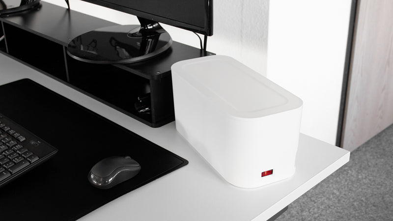 Steffen Steckdosenleiste, 5×T13, mit Schalter, 140×305×140 mm – Weiss