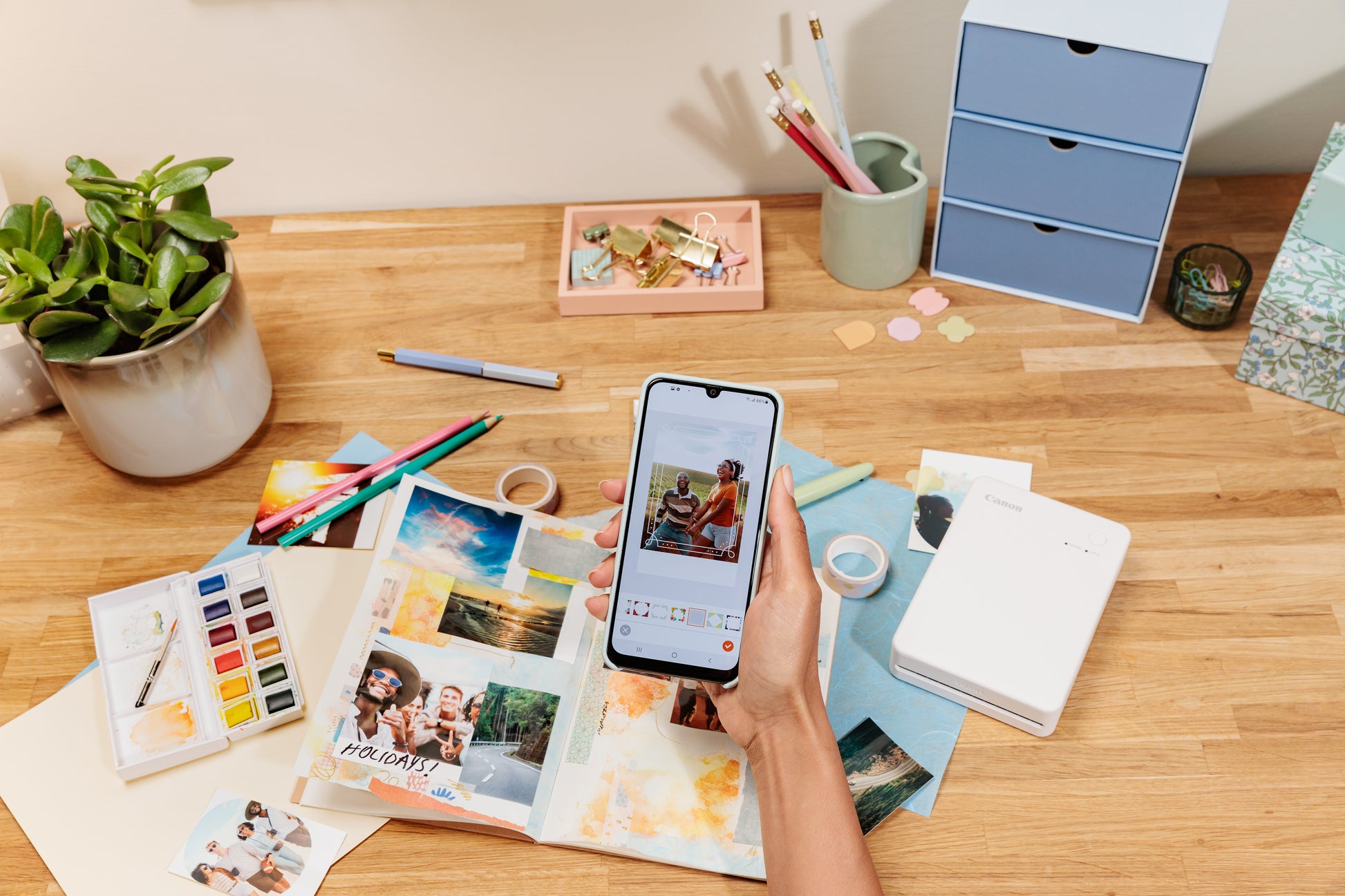 Canon SELPHY QX20 – Sublimationsdrucker, Farbe, WLAN/USB, 287 × 287 dpi