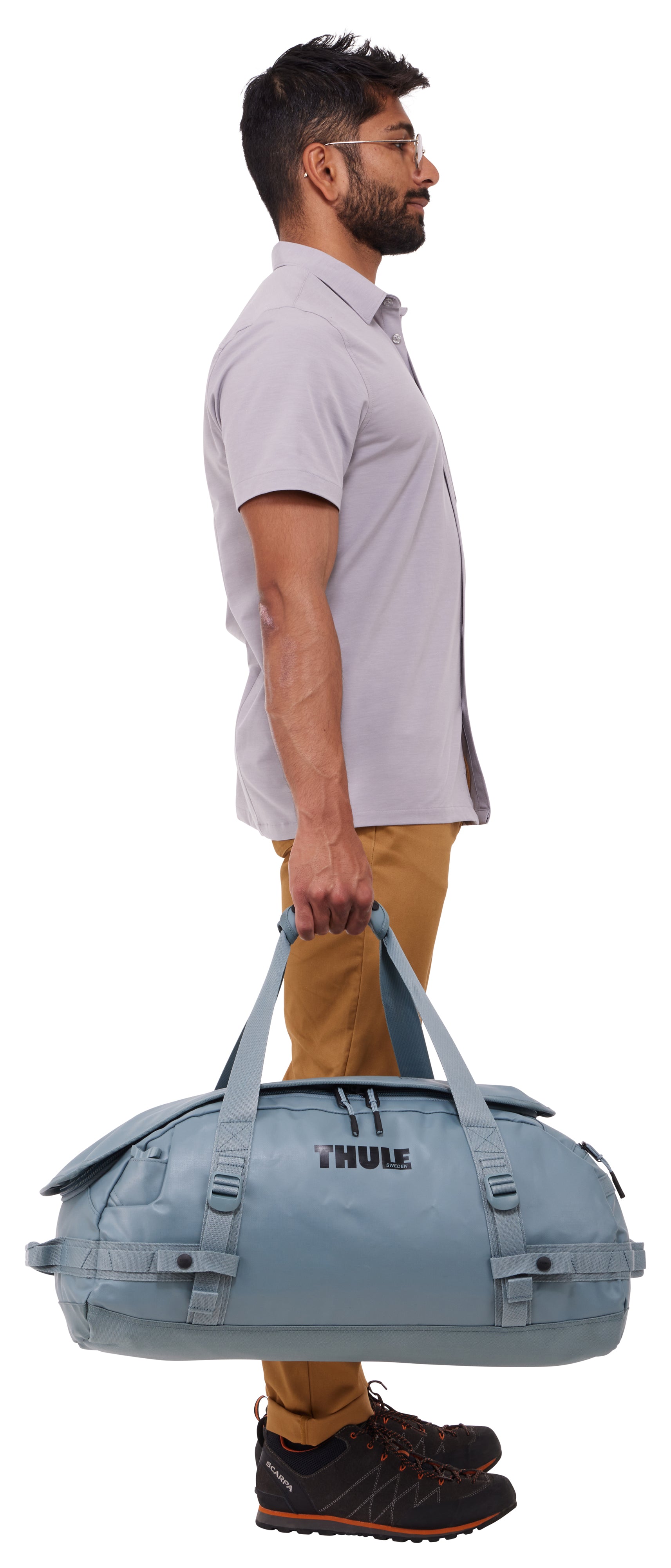 Thule Sporttasche Chasm – 40 l, wasserfest, Polyester, grau
