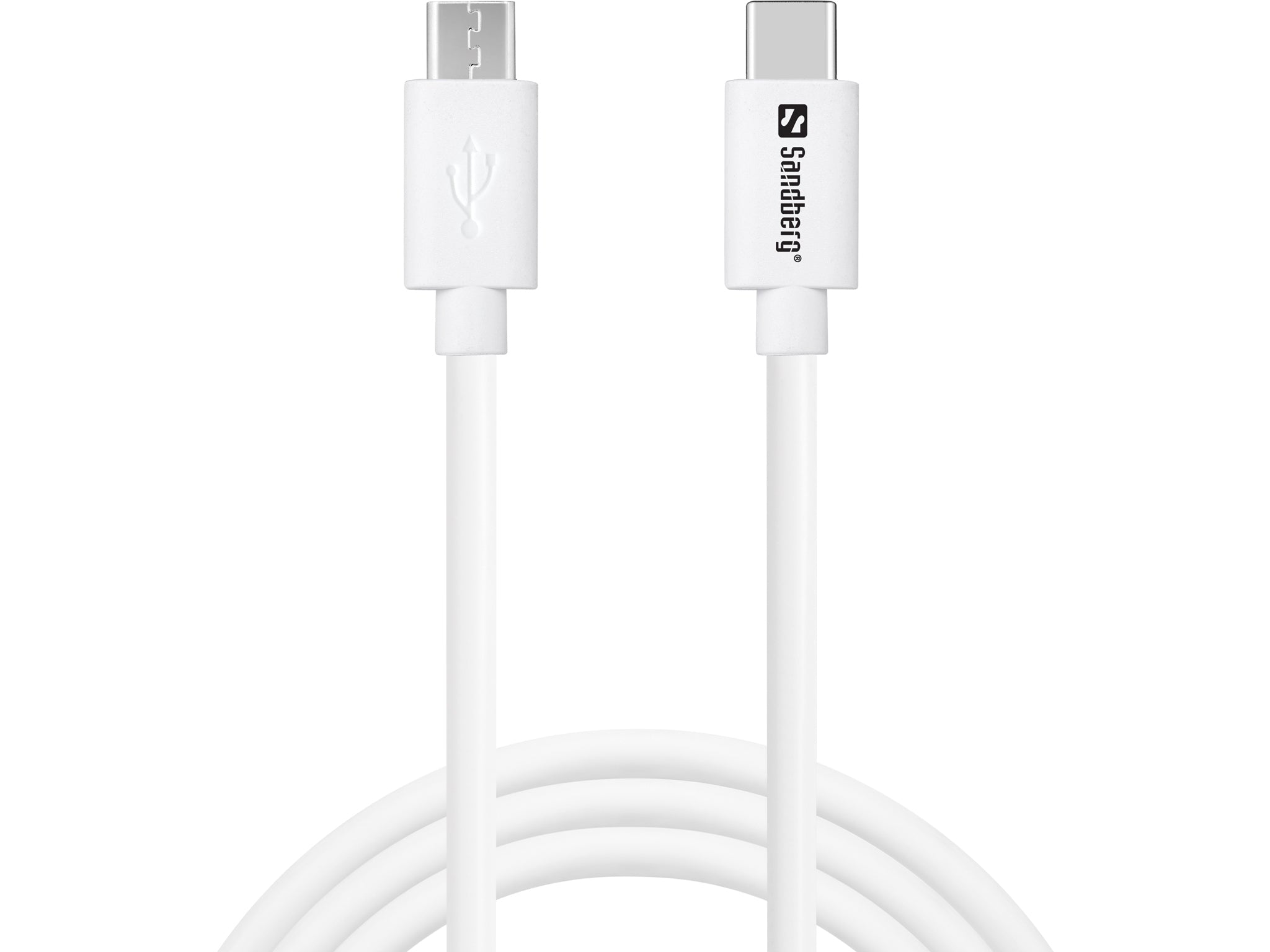 Sandberg Kabel – USB-C auf Micro-USB 1 m – für Micro-USB Geräte