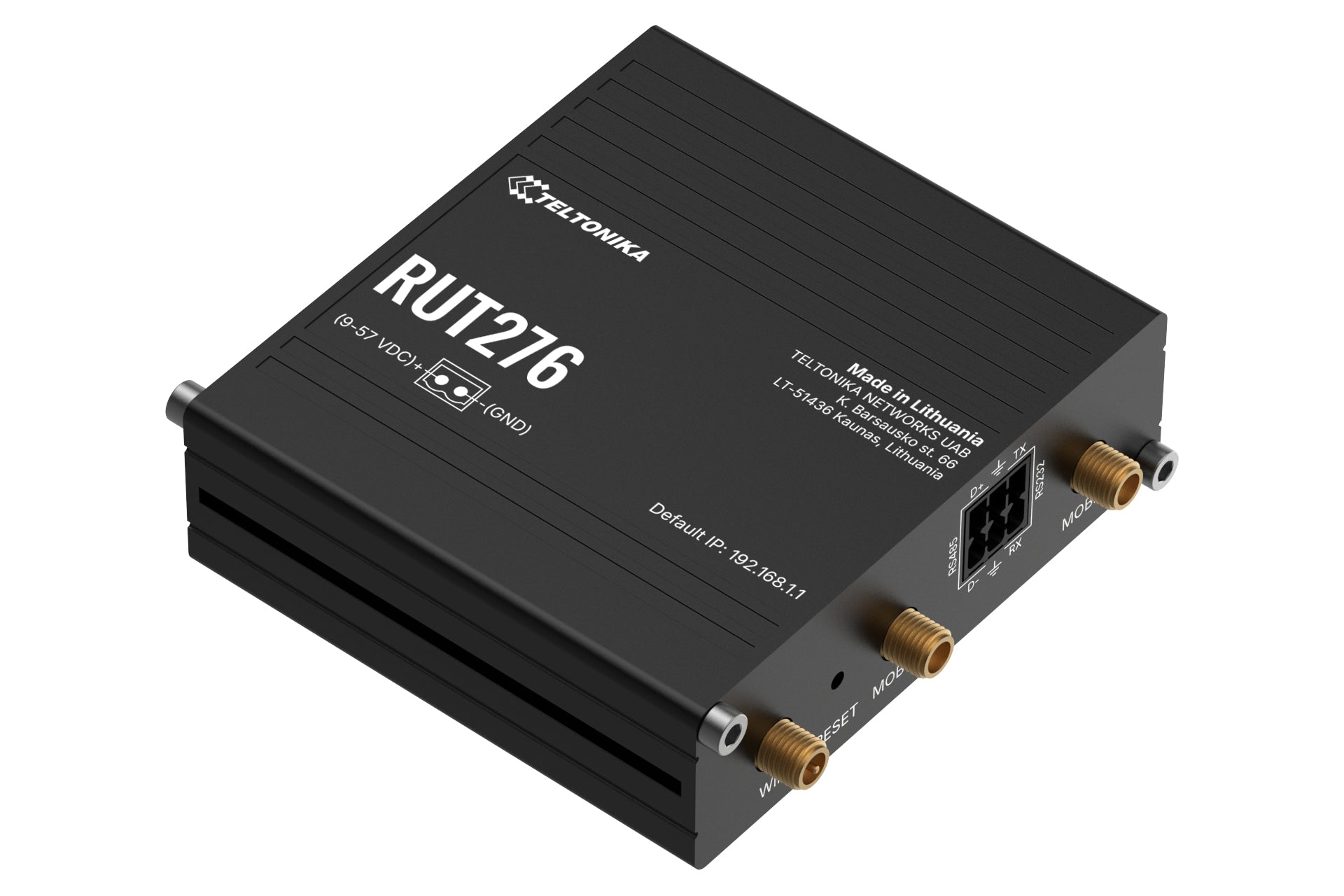 Teltonika RUT276 RedCap 5G – WLAN Router – Wi-Fi 4 (2,4 GHz)
