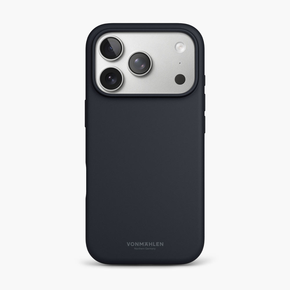 Vonmählen Backcover – für Apple iPhone 17 Pro – dunkelblau – Silikon – MagSafe-kompatibel