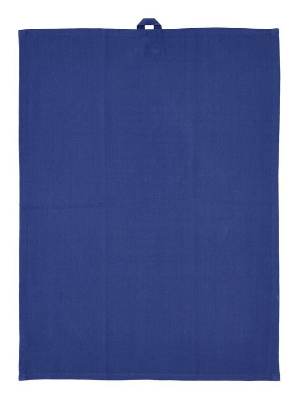 Södahl Geschirrtuch Bubbles – Blau – 50 × 70 cm – Baumwolle – 2er-Set