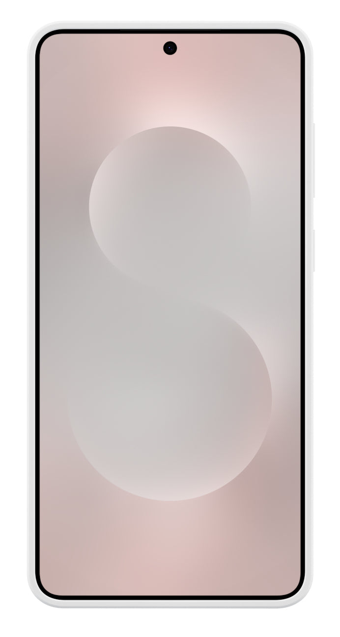 Samsung Silikonhülle – Rückcover – für Samsung Galaxy S25 Edge, Silikon, Hellgrau