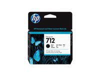 HP Tintenpatrone 712, Schwarz – für Inkjetdrucker und Multifunktionsgeräte
