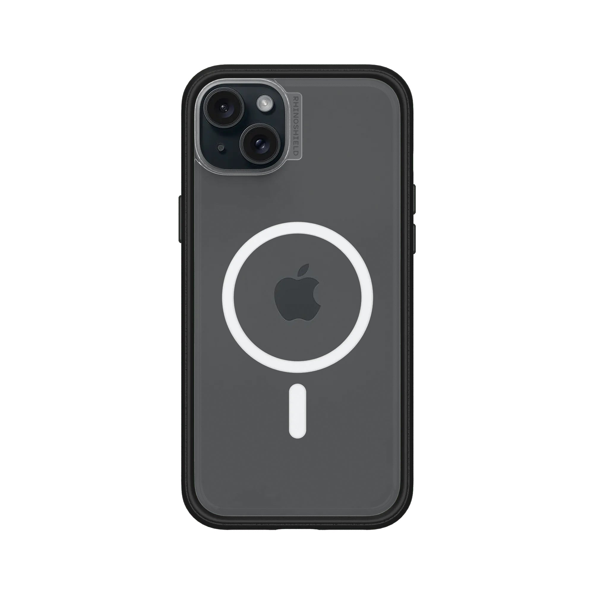 RhinoShield Mod NX Backcover – für Apple iPhone 15 Plus, MagSafe, Acryl+TPE, schwarz