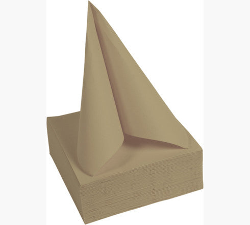 PRONAPPE PRO nappe Servietten beige – 38 × 38 cm, 2-lagig – 40 Stück