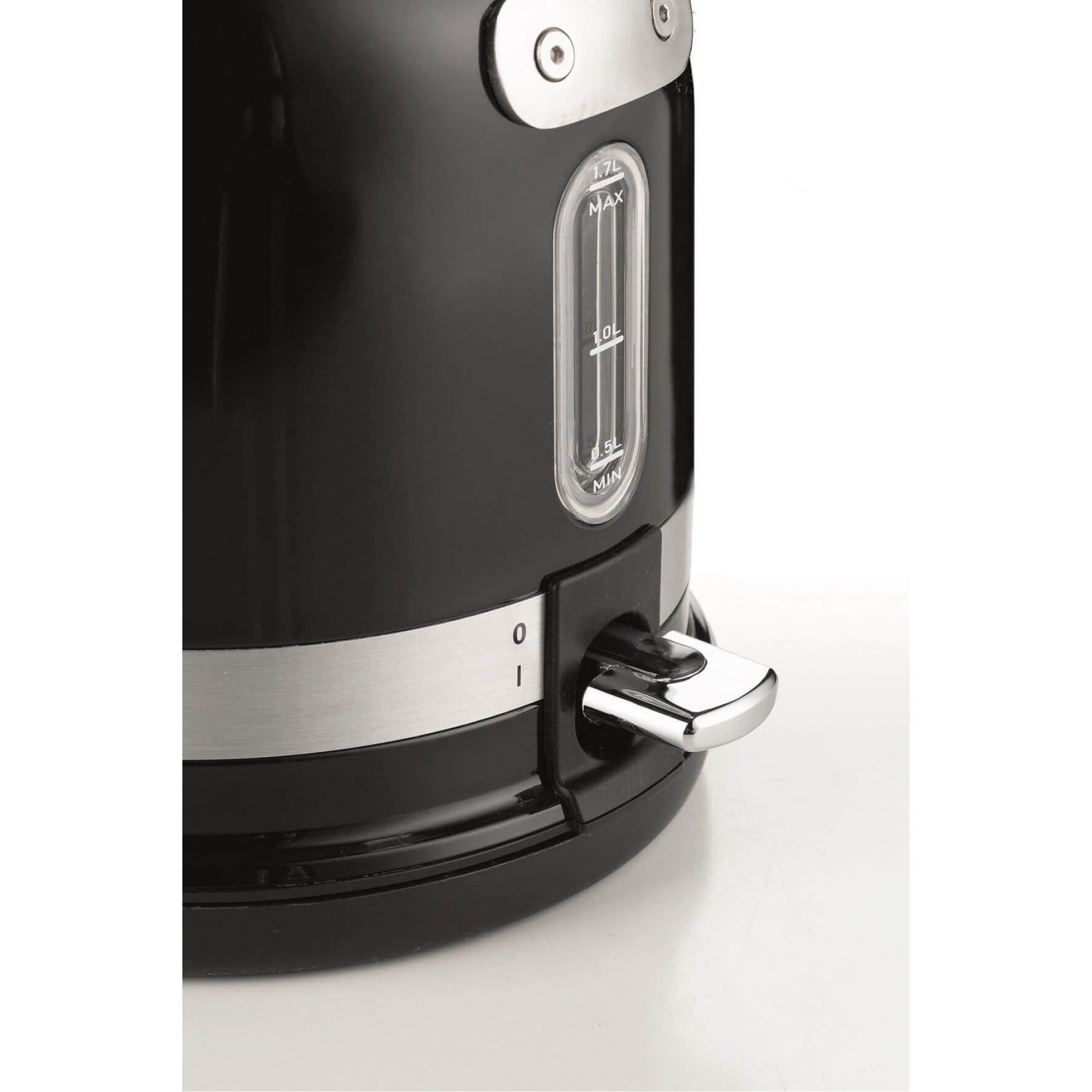 Ariete Wasserkocher – 1,5 l, Edelstahl, Schwarz, ARI-2854-MOD-BK