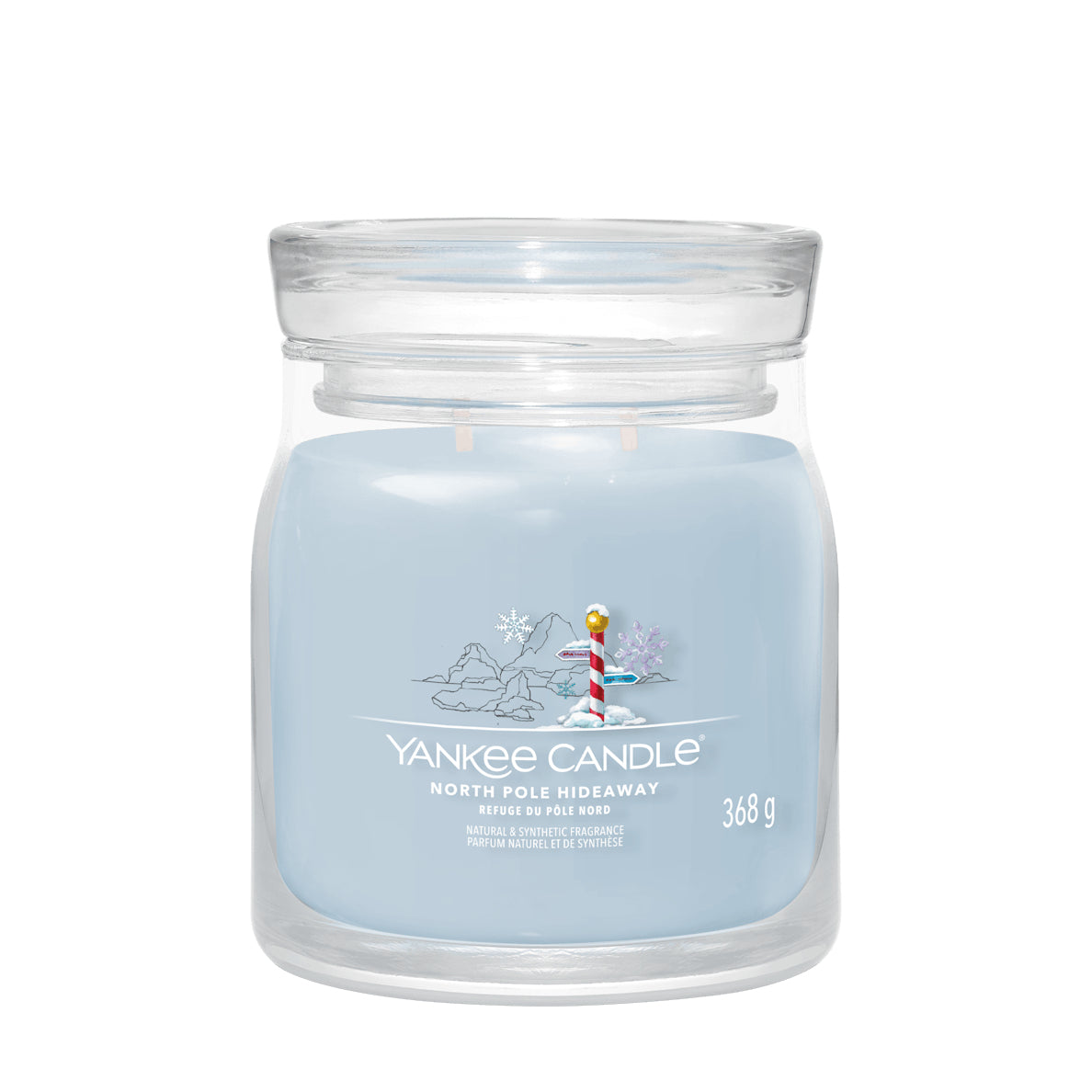Yankee Candle Duftkerze – Minze – Ø 9,4 × 11,4 cm – 50 h