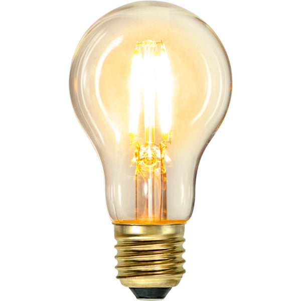 Star Trading LED-Leuchtmittel E27 A60 – Warmweiss 2100 K, 400 lm, 4 W – IP44 – 10 Stk. – Transparent