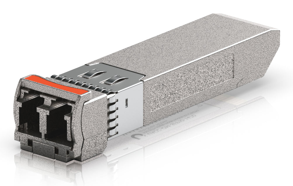 Ubiquiti SFP-Transceiver – 11,3 Gbit/s, CWDM, 1470 nm, Singlemode LC (UPC), 20 km – Grau/Orange