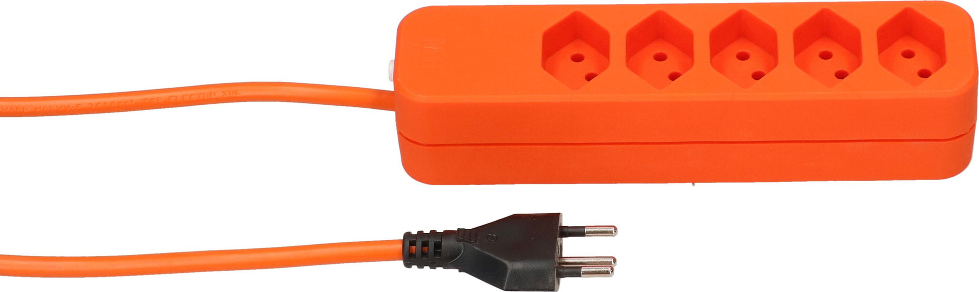 Max Hauri AG Max Hauri Swiss Line – Steckdosenleiste, 5× T13, ohne Schalter, 2,5 m, Stecker T12