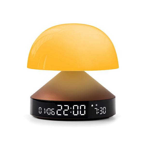 LEXON Lichtwecker Mina Sunrise – digital, bronze, Sonnenaufgangssimulation, Schlummerfunktion