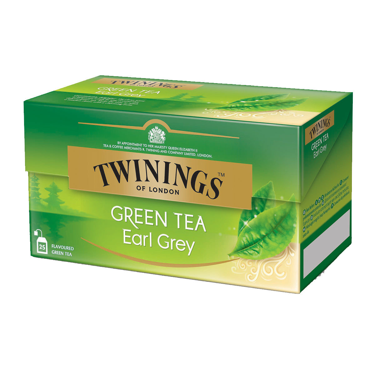 Twinings – Grüntee Earl Grey – Teebeutel 25 Beutel