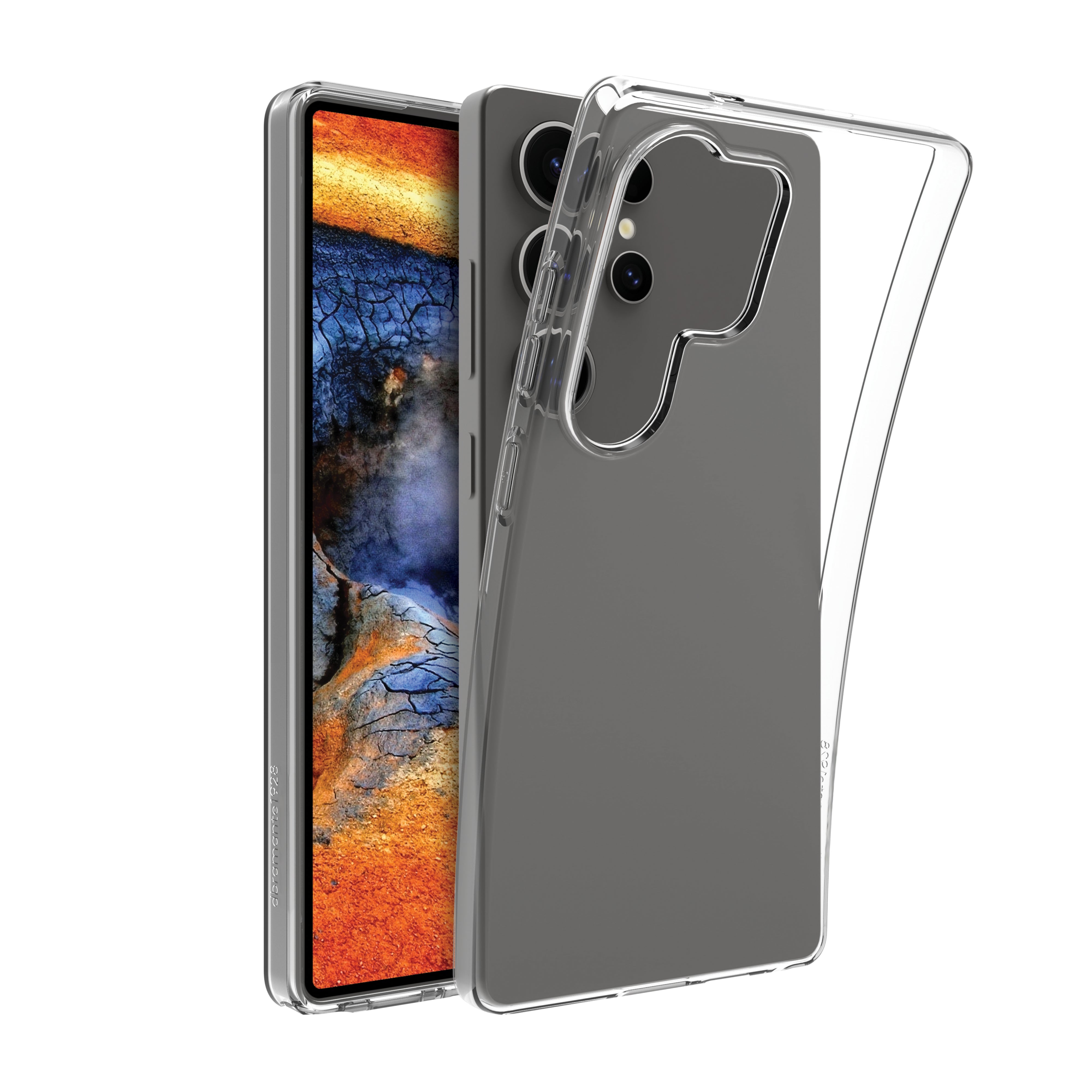 dbramante1928 Greenland – Backcover – für Samsung Galaxy S25 Ultra, Transparent, bis 1,2 m Sturzsicher
