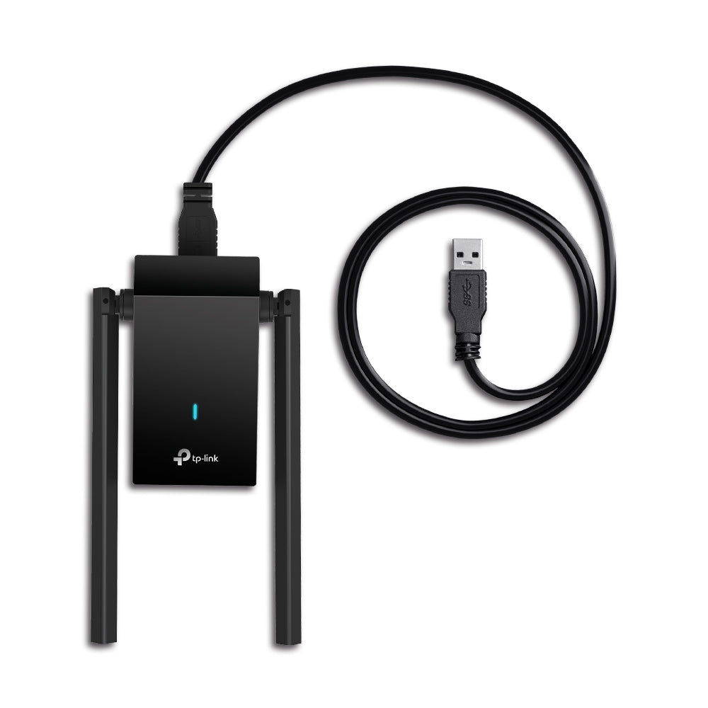 TP-Link USB-WLAN-Adapter – Wi-Fi 6 (802.11ax), bis 1800 Mbit/s, USB 3.2 Gen 1 – für PC