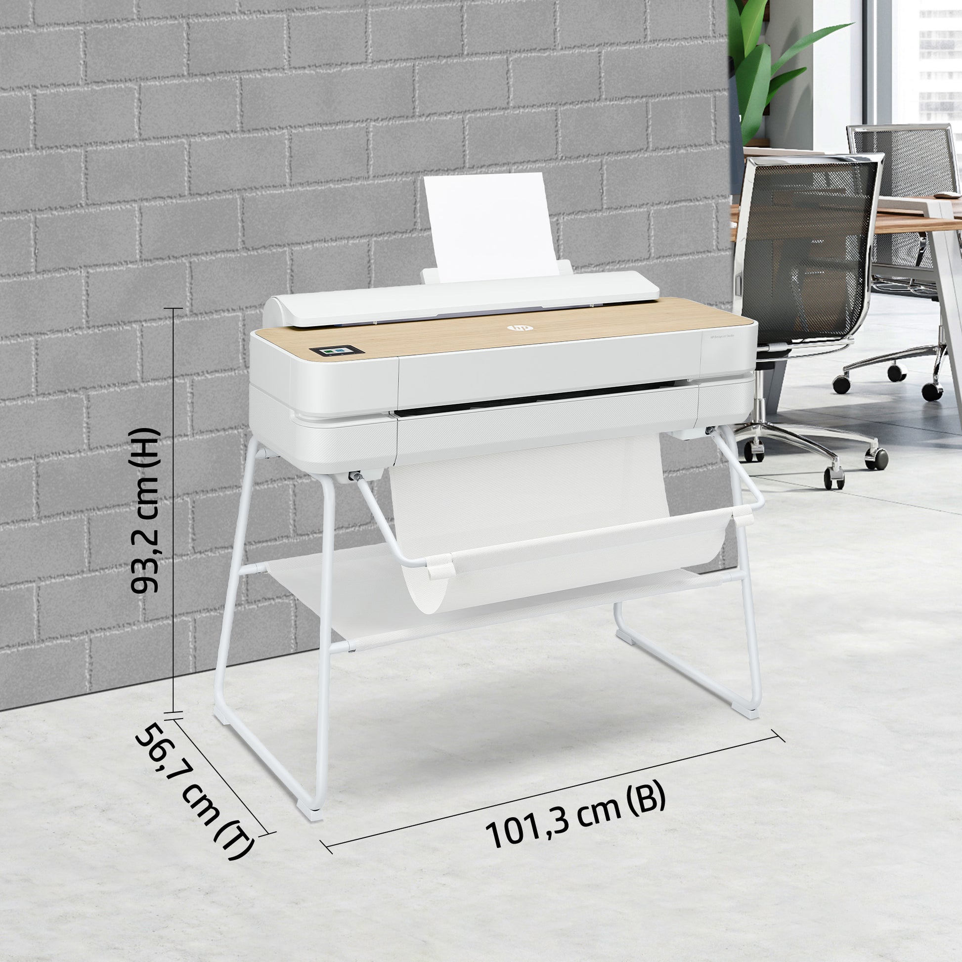 HP DesignJet Studio Steel – Grossformatdrucker, 36"