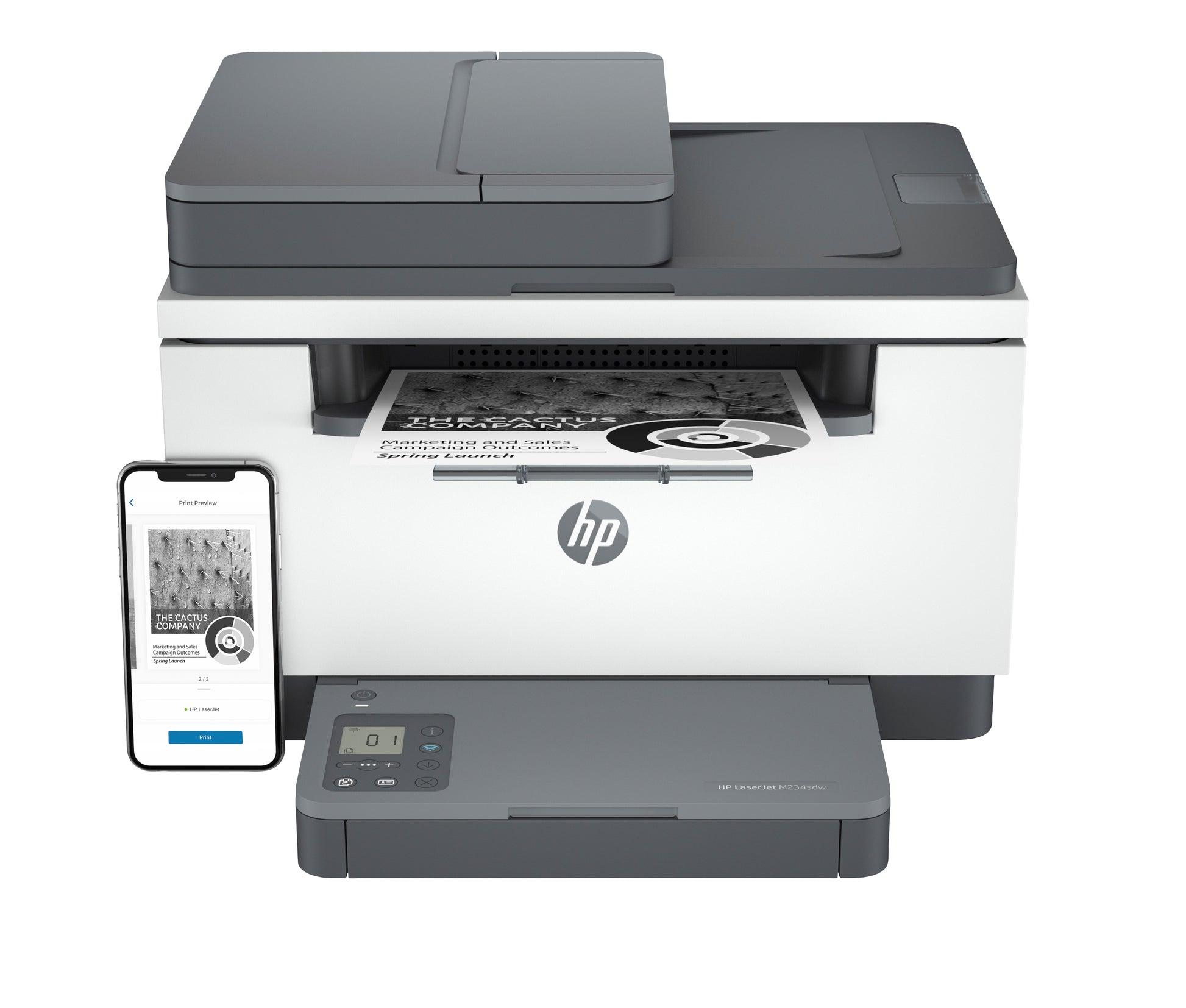 HP LaserJet M234sdw – S/W Laser-MFP A4