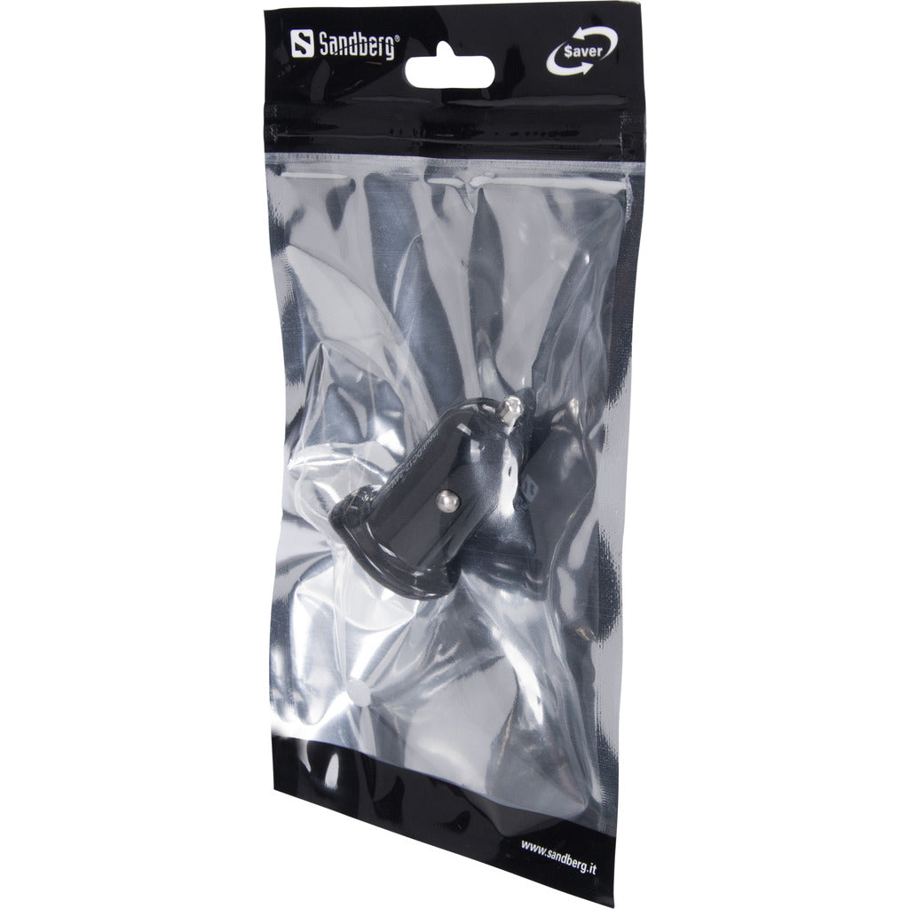 Sandberg SAVER Ladegerät – 2× USB (1× 1 A + 1× 2,1 A)
