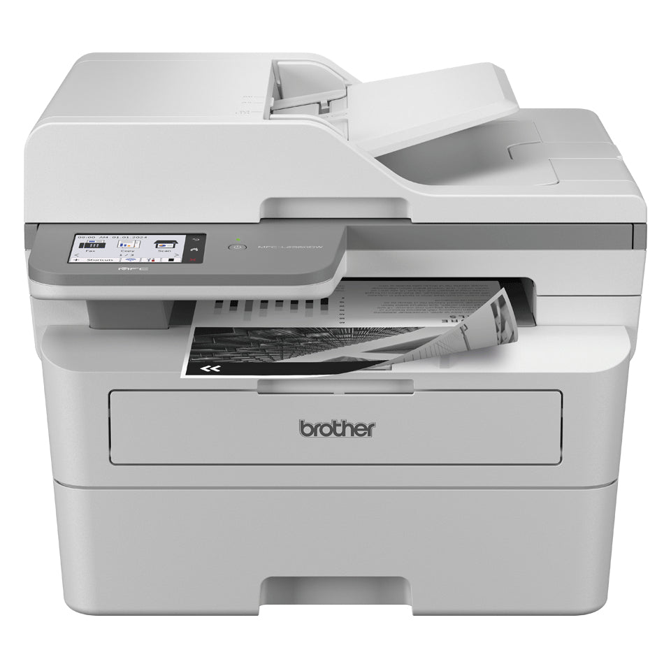 Brother MFC-L2980DW – S/W Laser-MFP A4, 4-in-1 – USB – Duplex, ADF – 34 Seiten pro Minute S/W