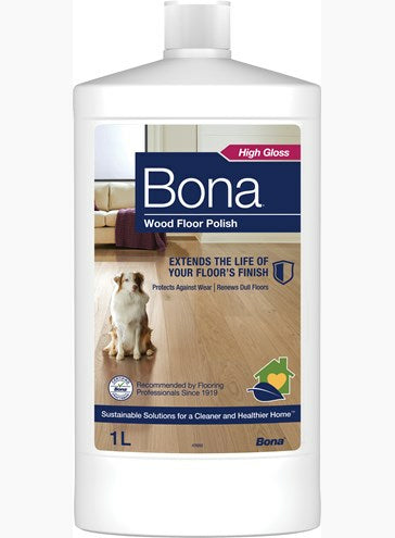 Bona Parkett Polish Bodenreiniger für Parkett – glänzend, Flüssigkeit – 1 l