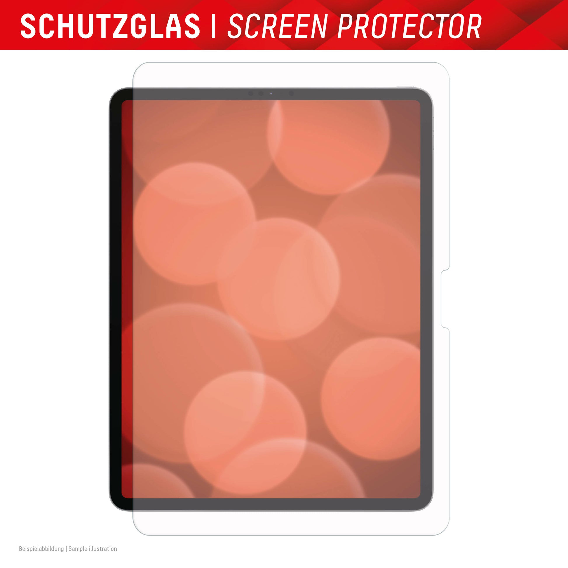 E.V.I. Panzerglas für iPad Pro 12,9" – 9H, Anti-Fingerprint
