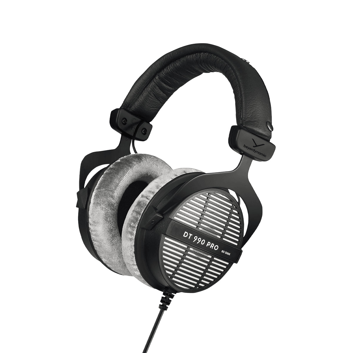 Beyerdynamic DT 990 Pro (80 Ω) – Over-Ear Studiokopfhörer – Offen, 3,5 mm, 3 m – Schwarz