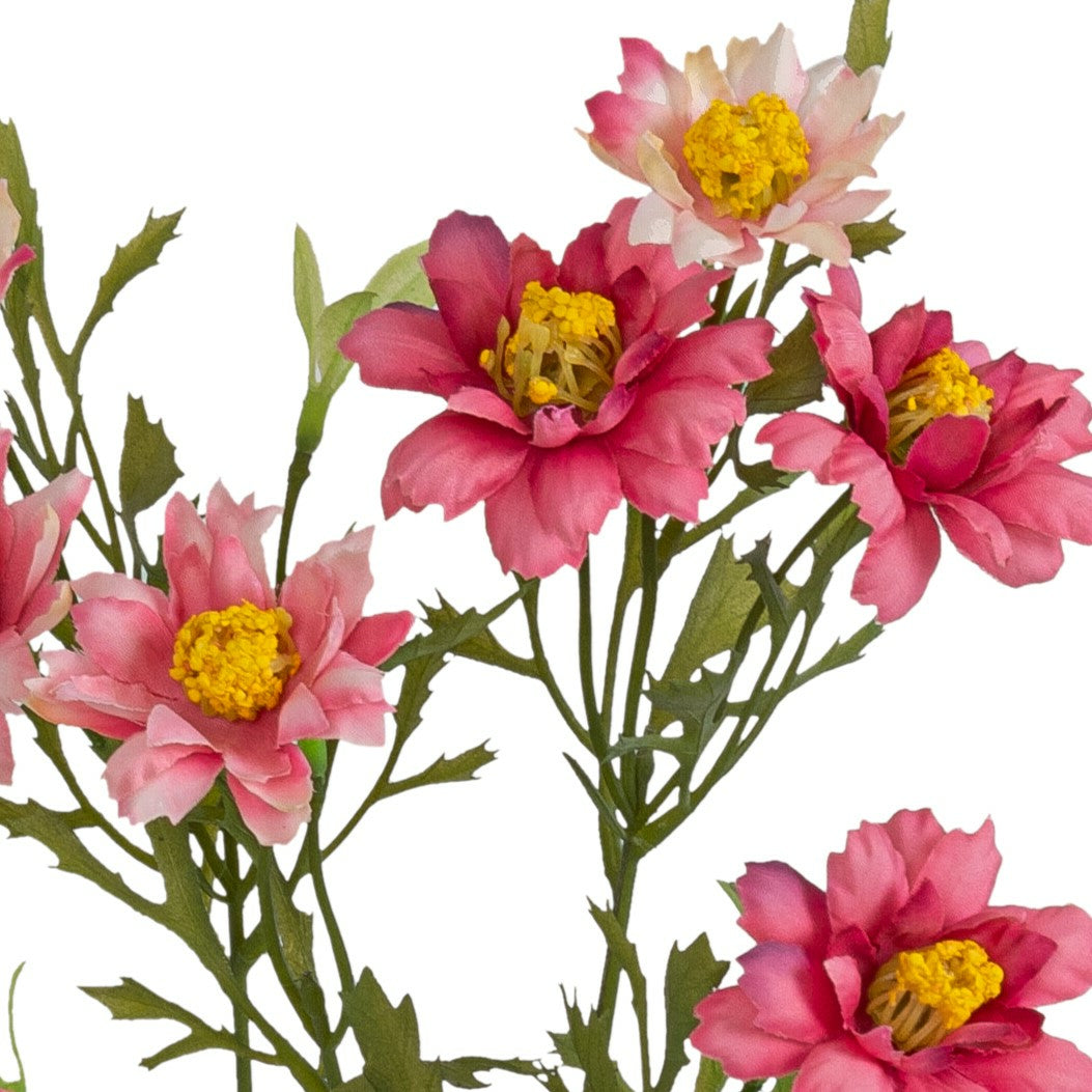 Botanic-Haus Künstlicher Blütenzweig – 68 cm – Kunststoff, Rosa – 12-teilig
