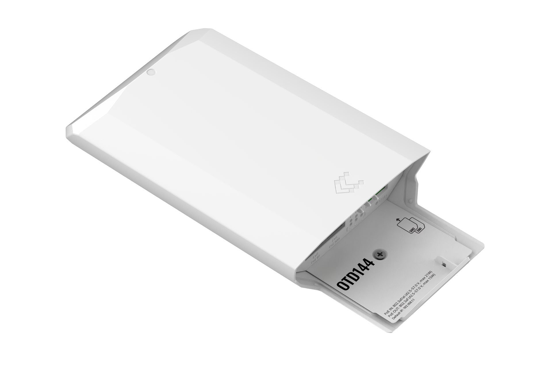 Teltonika OTD144 – 4G Router, Wi‑Fi 4 (2,4 GHz), 2× Fast Ethernet, Dual‑SIM, PoE, Outdoor, IP55
