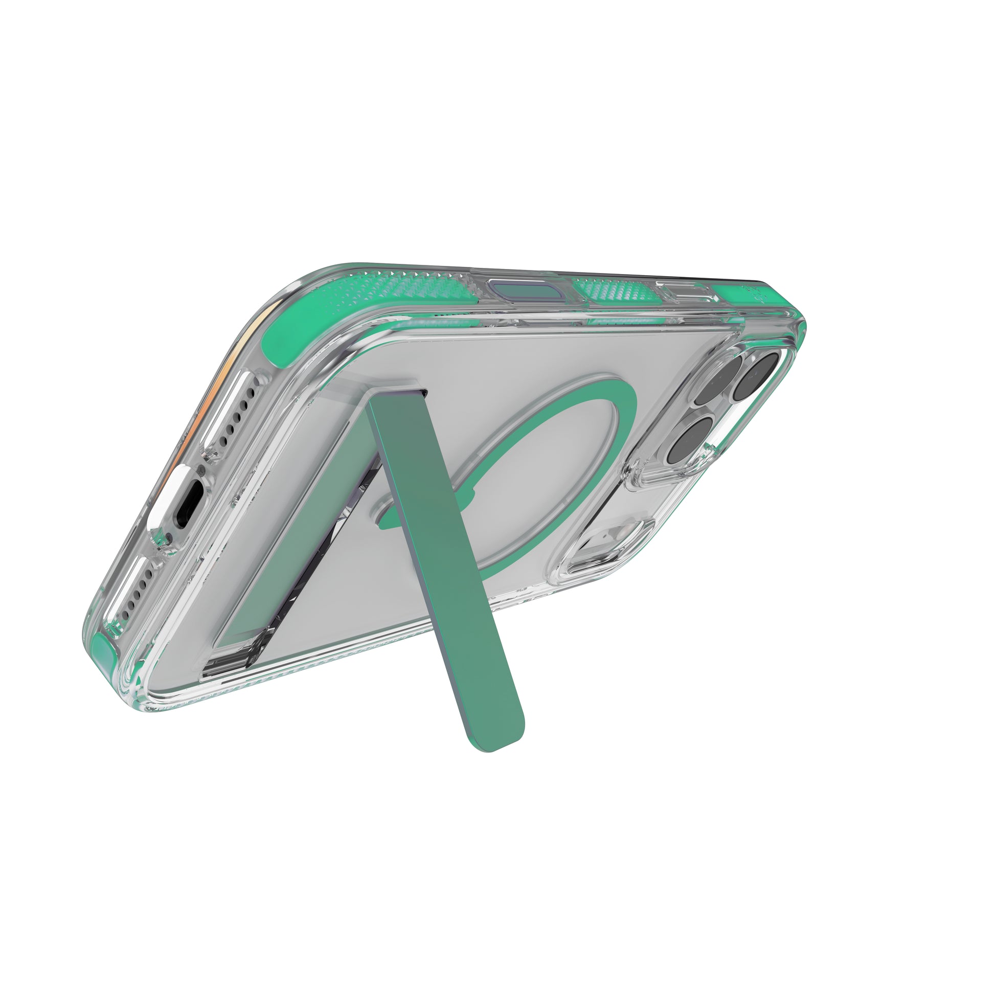 ZAGG Santa Cruz Snap Backcover – für Apple iPhone 17 Pro Max, Graphen, Mystic Green, bis 4 m Sturzsicher
