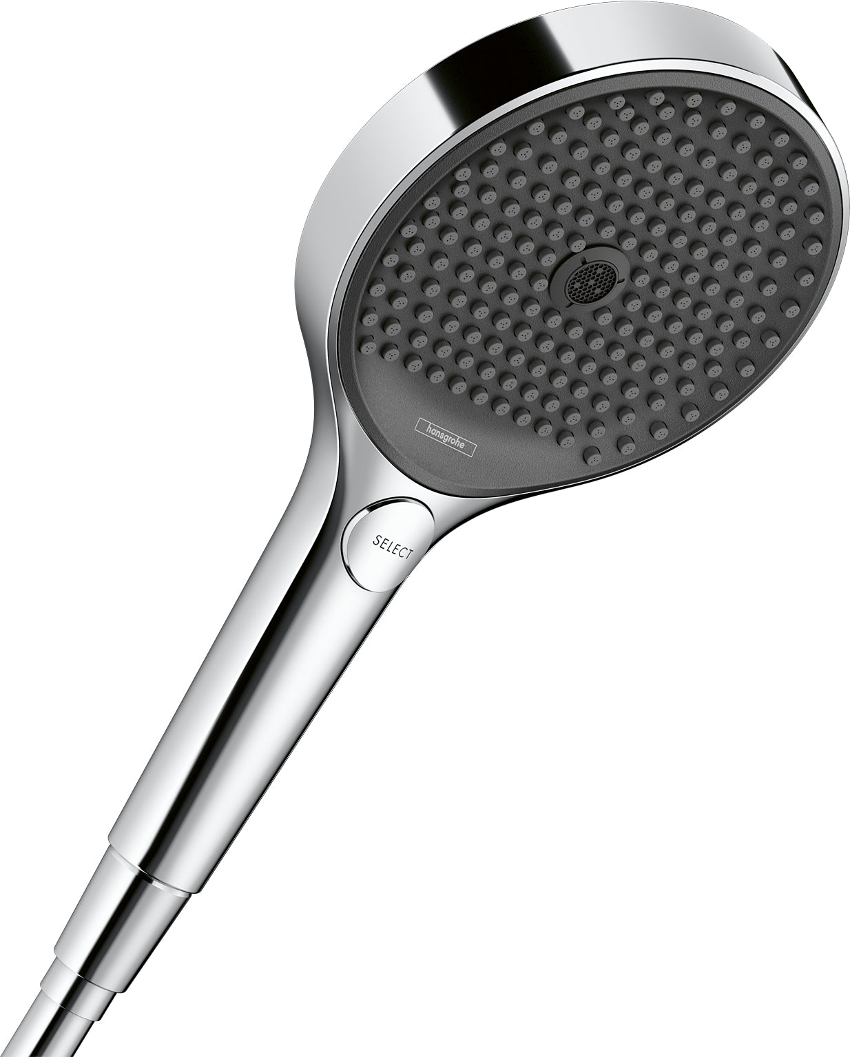 Hansgrohe Rainfinity Handbrause 130 – Ø13 cm, Metall, 3 Strahlarten, Chrom
