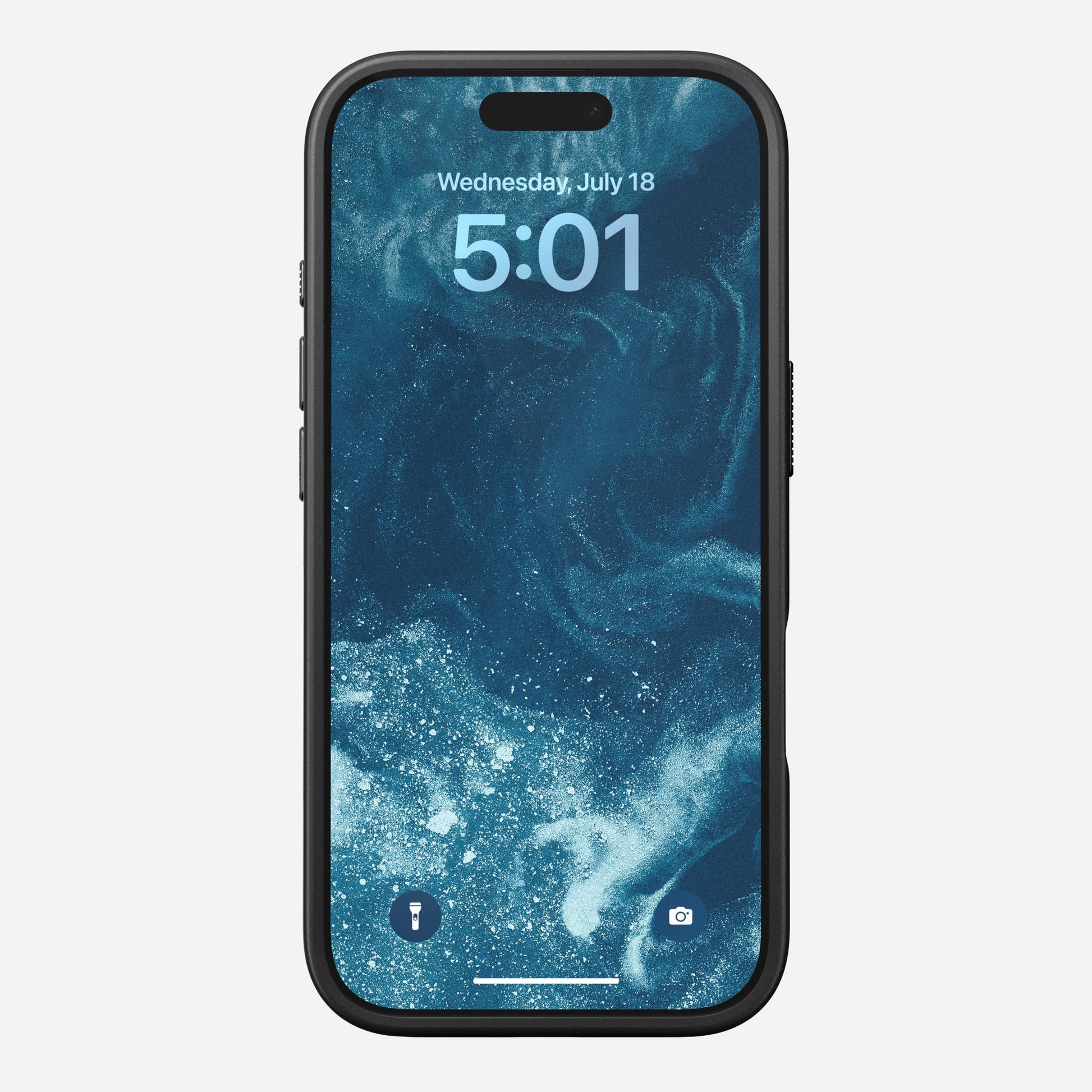 Nomad Backcover – für Apple iPhone 16 Pro, MagSafe, TPU, Schwarz, bis 2,4 m sturzsicher